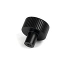 Matt Black Judd Cabinet Knob - 25mm (No rose) | From The Anvil-Cabinet Knobs-Yester Home