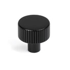 Matt Black Judd Cabinet Knob - 25mm (No rose) | From The Anvil-Cabinet Knobs-Yester Home
