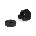 Matt Black Judd Cabinet Knob - 25mm (Plain) | From The Anvil - Cabinet Knobs - From The Anvil - Yester Home