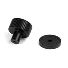 Matt Black Judd Cabinet Knob - 25mm (Plain) | From The Anvil-Cabinet Knobs-Yester Home