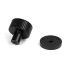 Matt Black Judd Cabinet Knob - 25mm (Plain) | From The Anvil-Cabinet Knobs-Yester Home