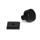 Matt Black Judd Cabinet Knob - 25mm (Square) | From The Anvil-Cabinet Knobs-Yester Home