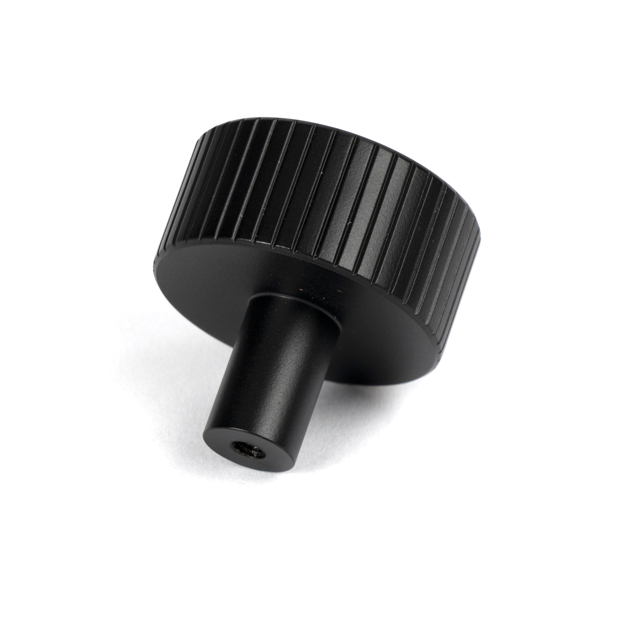 Matt Black Judd Cabinet Knob - 32mm (No rose) | From The Anvil-Cabinet Knobs-Yester Home