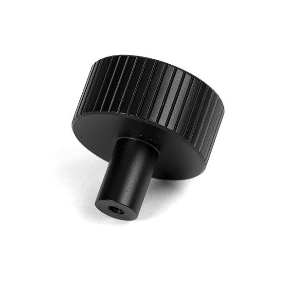 Matt Black Judd Cabinet Knob - 32mm (No rose) | From The Anvil-Cabinet Knobs-Yester Home
