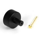 Matt Black Judd Cabinet Knob - 32mm (No rose) | From The Anvil-Cabinet Knobs-Yester Home