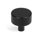 Matt Black Judd Cabinet Knob - 32mm (No rose) | From The Anvil-Cabinet Knobs-Yester Home