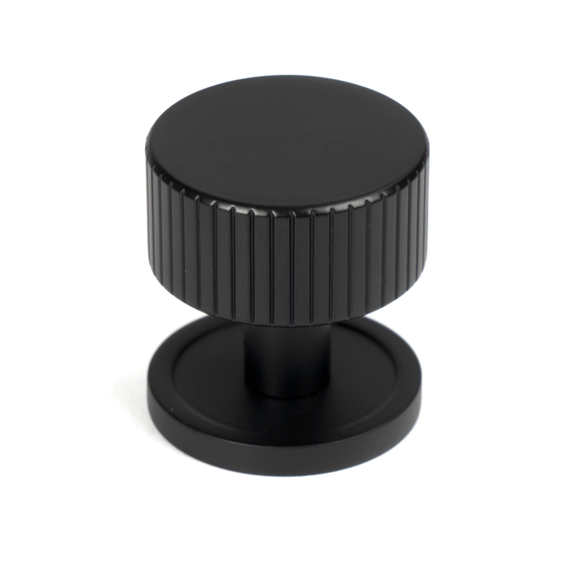 Matt Black Judd Cabinet Knob - 32mm (Plain) | From The Anvil - Cabinet Knobs - From The Anvil - Yester Home