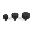 Matt Black Judd Cabinet Knob - 38mm (No rose) | From The Anvil - Cabinet Knobs - From The Anvil - Yester Home