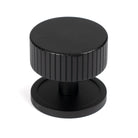 Matt Black Judd Cabinet Knob - 38mm (Plain) | From The Anvil - Cabinet Knobs - From The Anvil - Yester Home
