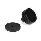 Matt Black Judd Cabinet Knob - 38mm (Plain) | From The Anvil - Cabinet Knobs - From The Anvil - Yester Home