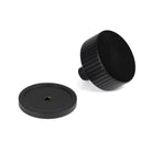 Matt Black Judd Cabinet Knob - 38mm (Plain) | From The Anvil-Cabinet Knobs-Yester Home