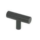 Matt Black Judd T-Bar | From The Anvil - Cabinet Knobs - From The Anvil - Yester Home