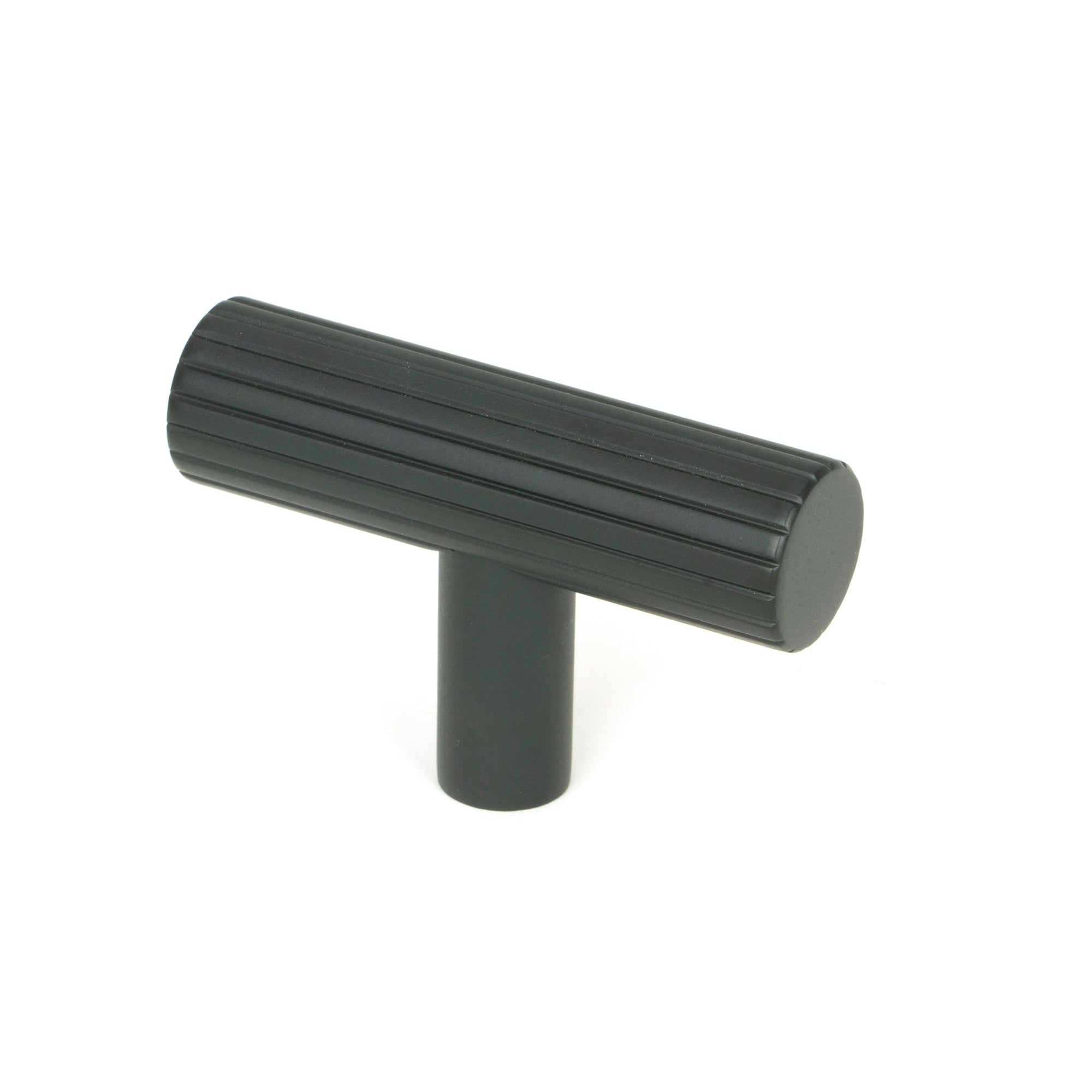 Matt Black Judd T-Bar | From The Anvil-Cabinet Knobs-Yester Home