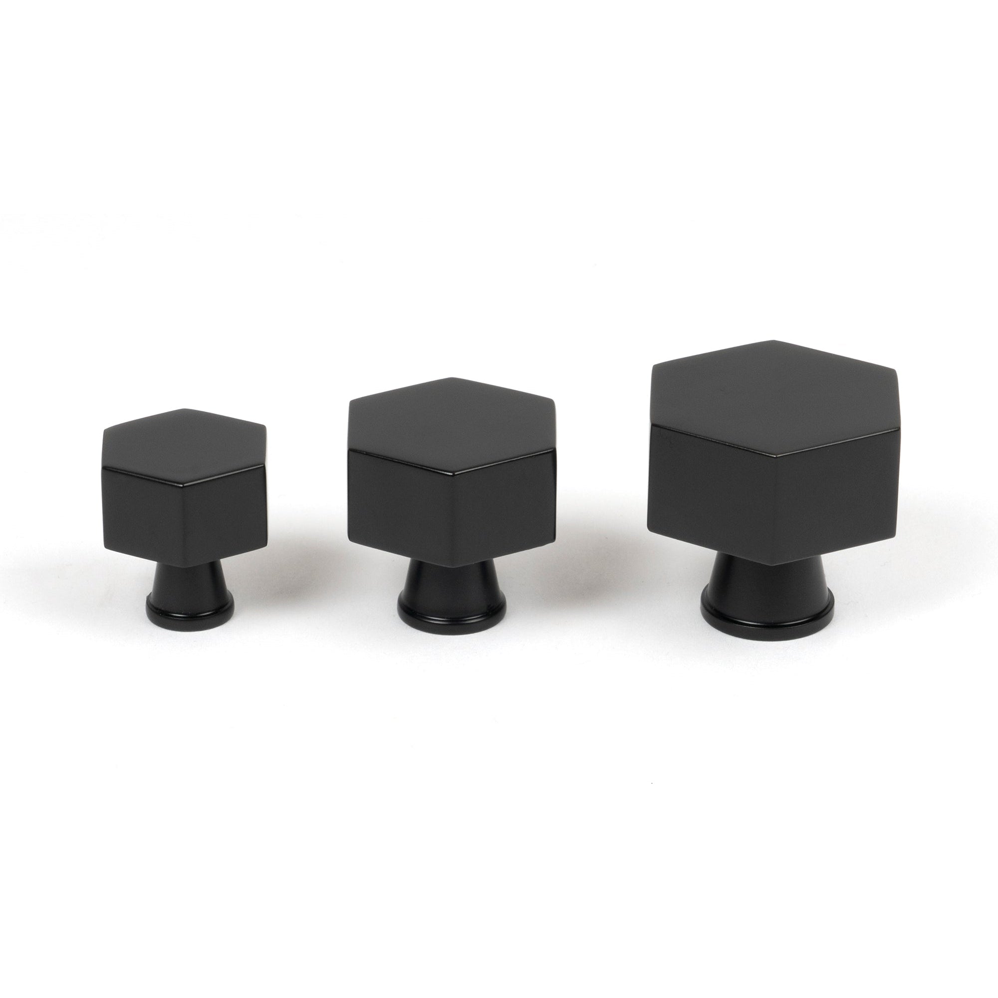 Matt Black Kahlo Cabinet Knob - 32mm | From The Anvil-Cabinet Knobs-Yester Home