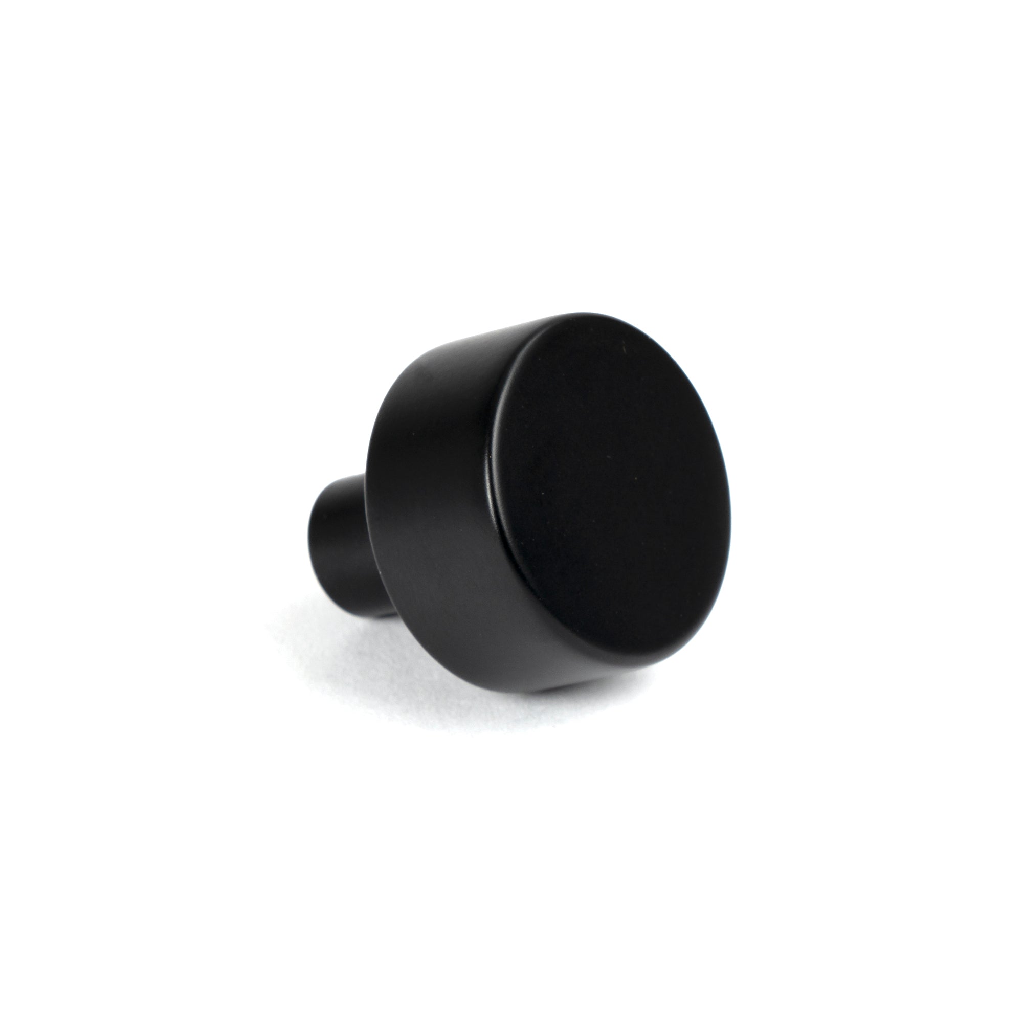 Matt Black Kelso Cabinet Knob - 25mm (No rose) | From The Anvil - Cabinet Knobs - From The Anvil - Yester Home