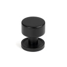 Matt Black Kelso Cabinet Knob - 25mm (Plain) | From The Anvil - Cabinet Knobs - From The Anvil - Yester Home