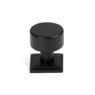 Matt Black Kelso Cabinet Knob - 25mm (Square) | From The Anvil - Cabinet Knobs - From The Anvil - Yester Home