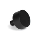 Matt Black Kelso Cabinet Knob - 32mm (No rose) | From The Anvil - Cabinet Knobs - From The Anvil - Yester Home