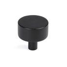 Matt Black Kelso Cabinet Knob - 32mm (No rose) | From The Anvil-Cabinet Knobs-Yester Home