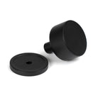 Matt Black Kelso Cabinet Knob - 32mm (Plain) | From The Anvil-Cabinet Knobs-Yester Home