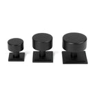 Matt Black Kelso Cabinet Knob - 32mm (Square) | From The Anvil - Cabinet Knobs - From The Anvil - Yester Home