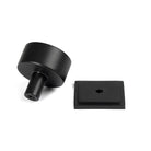 Matt Black Kelso Cabinet Knob - 32mm (Square) | From The Anvil-Cabinet Knobs-Yester Home