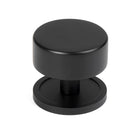 Matt Black Kelso Cabinet Knob - 38mm (Plain) | From The Anvil - Cabinet Knobs - From The Anvil - Yester Home
