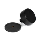 Matt Black Kelso Cabinet Knob - 38mm (Plain) | From The Anvil-Cabinet Knobs-Yester Home