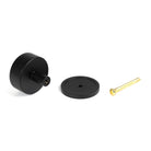 Matt Black Kelso Cabinet Knob - 38mm (Plain) | From The Anvil-Cabinet Knobs-Yester Home