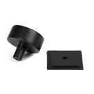 Matt Black Kelso Cabinet Knob - 38mm (Square) | From The Anvil - Cabinet Knobs - From The Anvil - Yester Home