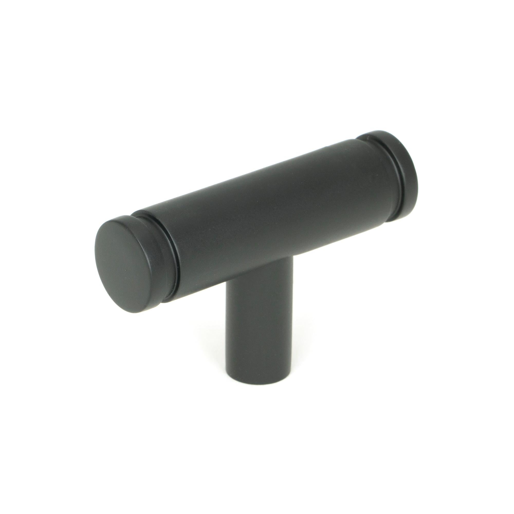 Matt Black Kelso T-Bar | From The Anvil - Cabinet Knobs - From The Anvil - Yester Home