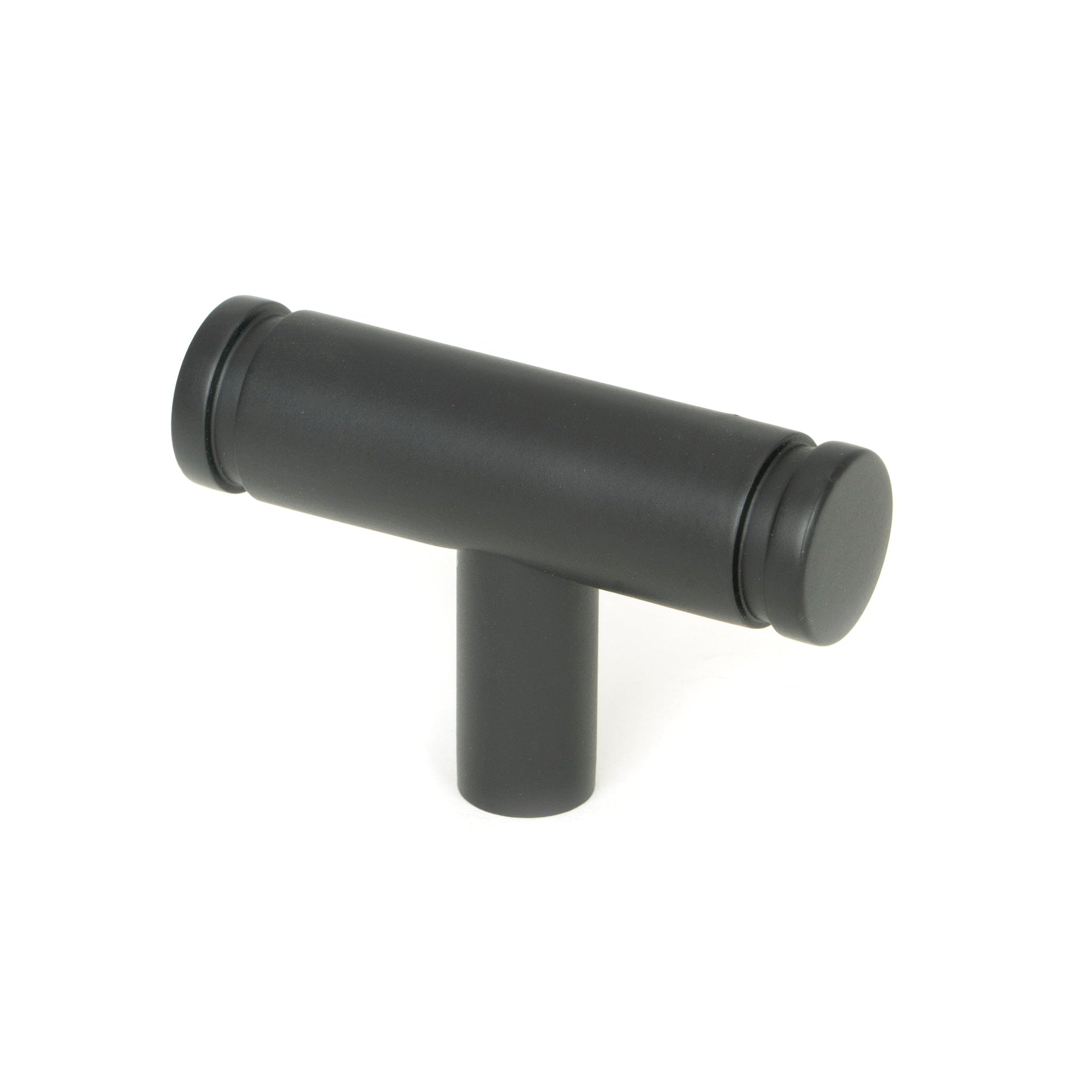 Matt Black Kelso T-Bar | From The Anvil-Cabinet Knobs-Yester Home