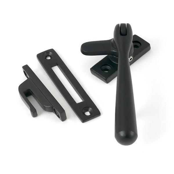 Matt Black Locking Newbury Fastener - Locking Fasteners - From The Anvil - Yester Home