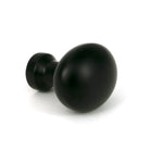Matt Black Moore Cabinet Knob - 25mm - Cabinet Knobs - From The Anvil - Yester Home