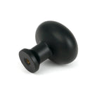 Matt Black Moore Cabinet Knob - 32mm - Cabinet Knobs - From The Anvil - Yester Home
