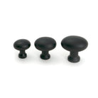Matt Black Moore Cabinet Knob - 38mm - Cabinet Knobs - From The Anvil - Yester Home
