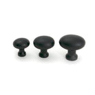 Matt Black Moore Cabinet Knob - 38mm - Cabinet Knobs - From The Anvil - Yester Home