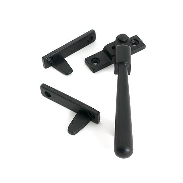 Matt Black Night-Vent Locking Newbury Fastener - Night-Vent Fasteners - From The Anvil - Yester Home