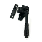 Matt Black Night-Vent Locking Reeded Fastener (Steel Window) - Night-Vent Fasteners - From The Anvil - Yester Home