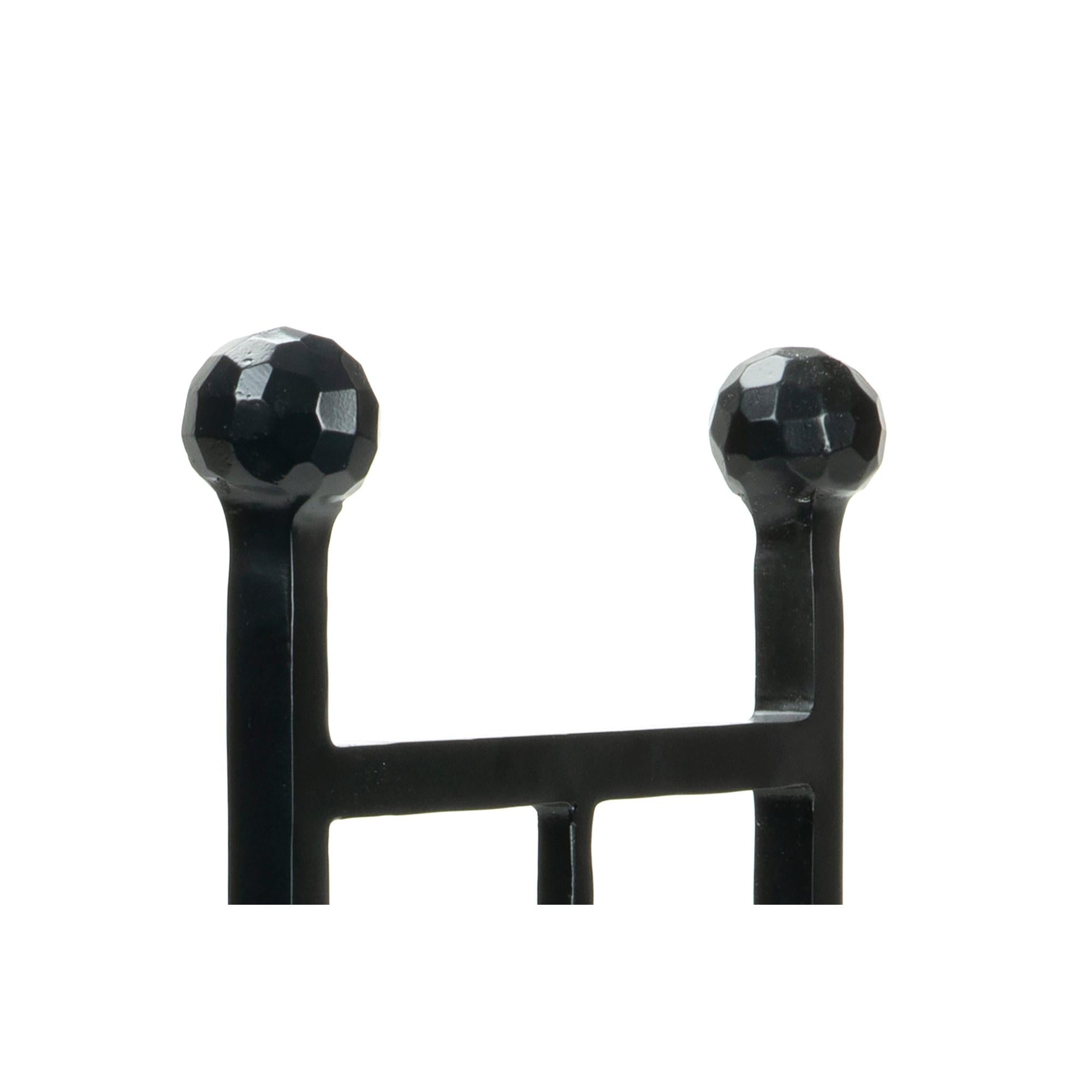 Matt Black Rectangular Log Holder | From The Anvil - Log Holders - From The Anvil - Yester Home