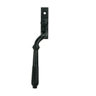 Matt Black Reeded Espag - LH - Espag. Fasteners - From The Anvil - Yester Home