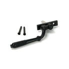 Matt Black Reeded Espag - RH - Espag. Fasteners - From The Anvil - Yester Home