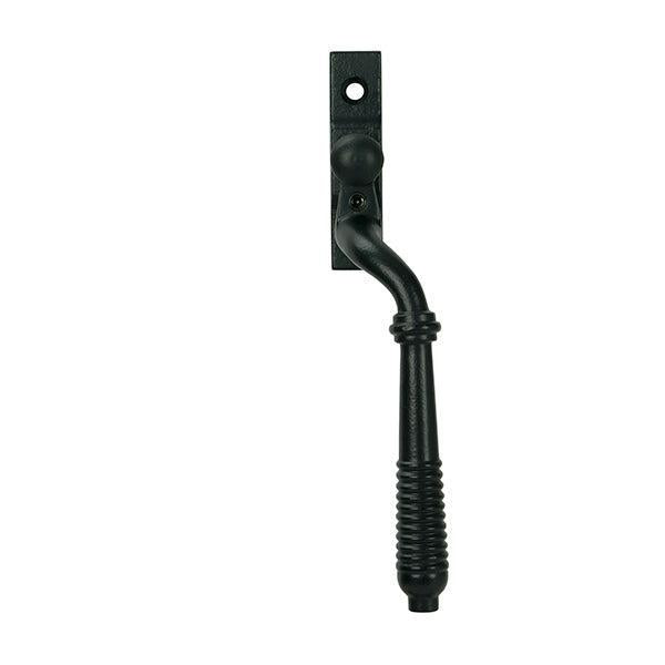 Matt Black Reeded Espag - RH - Espag. Fasteners - From The Anvil - Yester Home