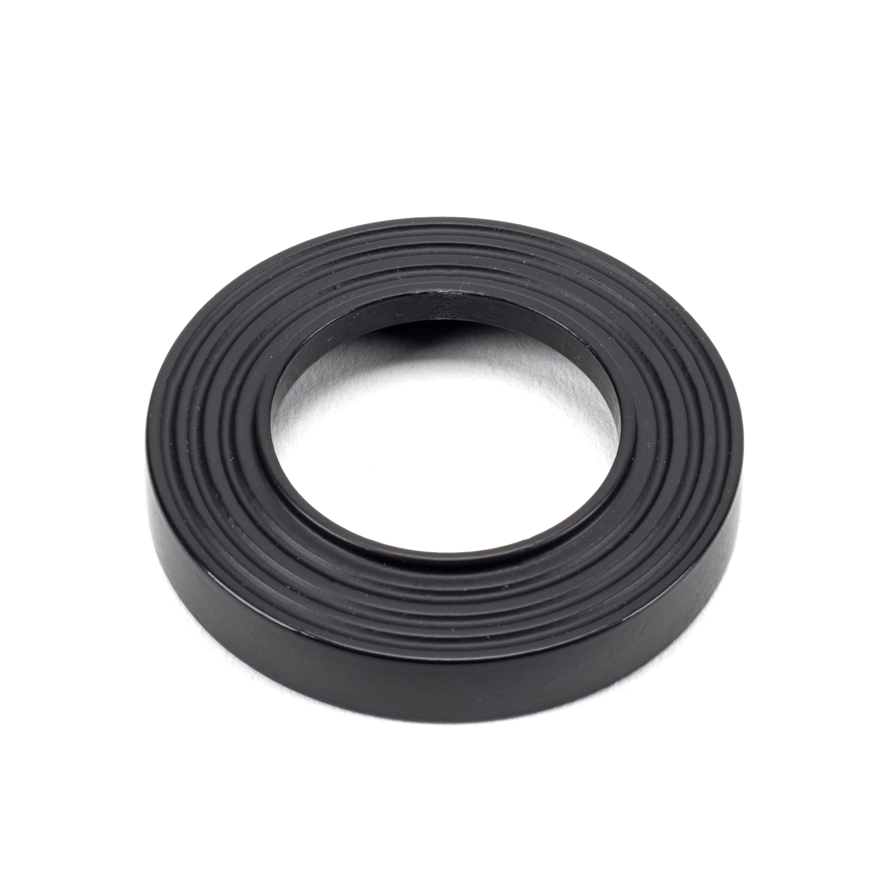 Matt Black Round Thumbturn Set (Beehive) | From The Anvil-Thumbturns-Yester Home
