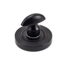 Matt Black Round Thumbturn Set (Beehive) | From The Anvil - Thumbturns - From The Anvil - Yester Home