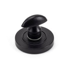 Matt Black Round Thumbturn Set (Plain) | From The Anvil - Thumbturns - From The Anvil - Yester Home