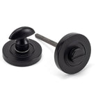 Matt Black Round Thumbturn Set (Plain) | From The Anvil - Thumbturns - From The Anvil - Yester Home
