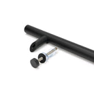 Matt Black SS (304) 100mm Bolt Fixings for T Bar (2) - Offset | From The Anvil-Pull Handles-Yester Home