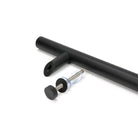 Matt Black SS (304) 100mm Bolt Fixings for T Bar (2) - Offset | From The Anvil - Door Pull Handles - From The Anvil - Yester Home