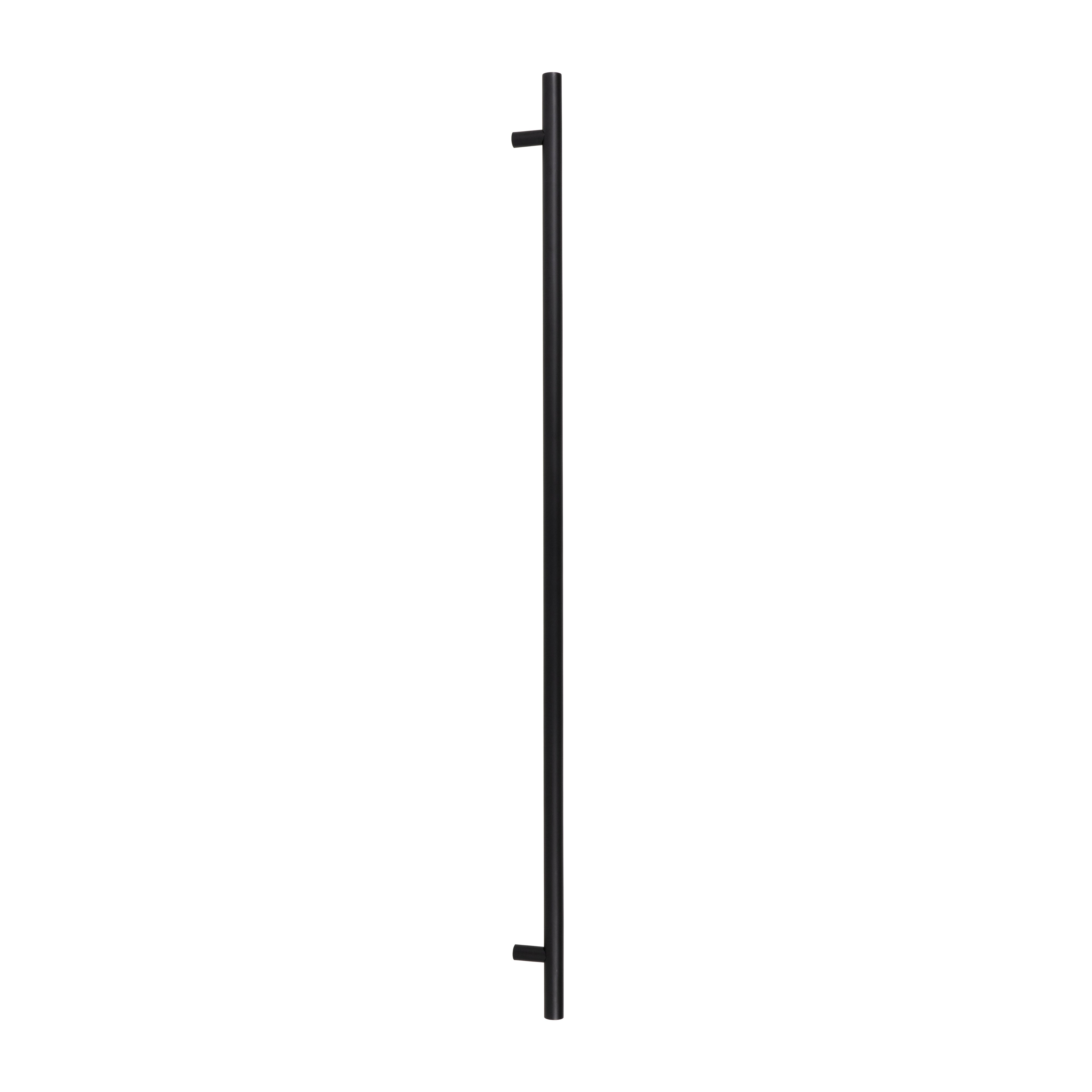Matt Black SS (316) 1.5m T Bar Handle B2B Fix 32mm Ø | From The Anvil-Pull Handles-Yester Home